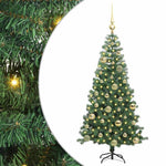 HKH Árvore de Natal com 150 Leds com Suporte Verde em PVC