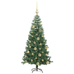 HKH Árvore de Natal com 150 Leds com Suporte Verde em PVC