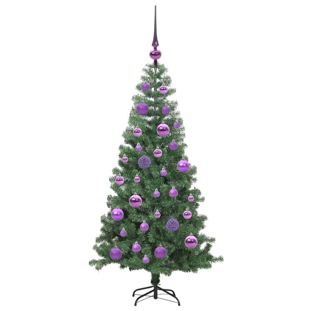 HKH Árvore de Natal com 150 Leds com Suporte Verde em PVC