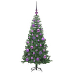 HKH Árvore de Natal com 150 Leds com Suporte Verde em PVC