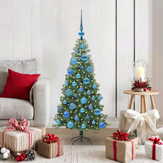 HKH Árvore de Natal com 150 Leds com Suporte Verde em PVC