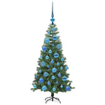HKH Árvore de Natal com 150 Leds com Suporte Verde em PVC
