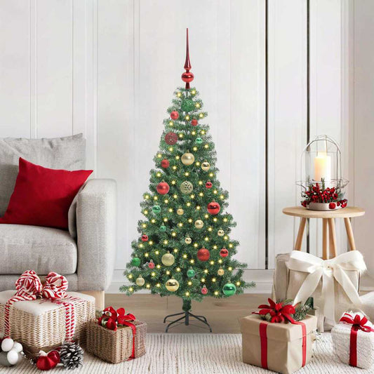 HKH Árvore de Natal com 150 Leds com Suporte Verde em PVC