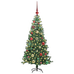 HKH Árvore de Natal com 150 Leds com Suporte Verde em PVC