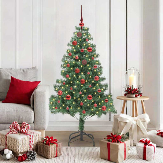 HKH Árvore de Natal com 150 Leds com Suporte Verde em PVC