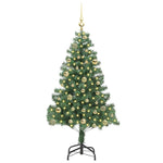 HKH Árvore de Natal com 150 Leds com Suporte Verde em PVC