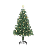 HKH Árvore de Natal com 150 Leds com Suporte Verde em PVC