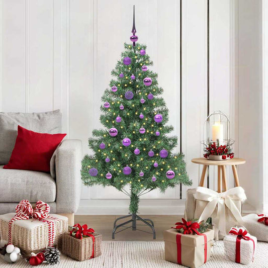HKH Árvore de Natal com 150 Leds com Suporte Verde em PVC