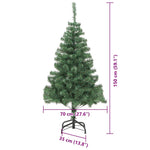 HKH Árvore de Natal com 150 Leds com Suporte Verde em PVC