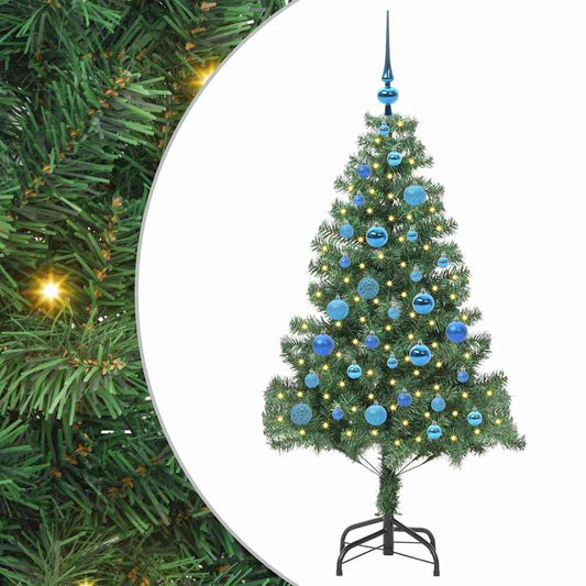 HKH Árvore de Natal com 150 Leds com Suporte Verde em PVC