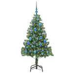 HKH Árvore de Natal com 150 Leds com Suporte Verde em PVC