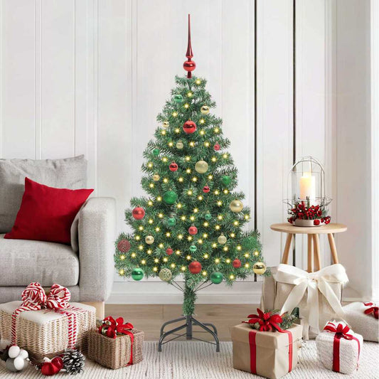 HKH Árvore de Natal com 150 Leds com Suporte Verde em PVC