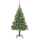 HKH Árvore de Natal com 150 Leds com Suporte Verde em PVC