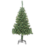 HKH Árvore de Natal com 300 Leds com Suporte Verde em PVC