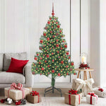 HKH Árvore de Natal com 300 Leds com Suporte Verde em PVC