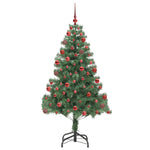 HKH Árvore de Natal com 300 Leds com Suporte Verde em PVC