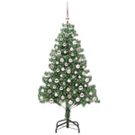 HKH Árbol de Navidad con 300 Leds con Soporte Verde de PVC