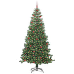 HKH Árvore de Natal com 300 Leds com Suporte Verde em PVC