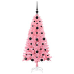 HKH Árvore de Natal com 150 Leds com Suporte Rosa em PVC