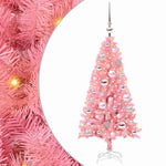 HKH Árvore de Natal com 150 Leds com Suporte Rosa em PVC