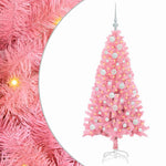 HKH Árvore de Natal com 150 Leds com Suporte Rosa em PVC