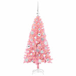 HKH Árvore de Natal com 150 Leds com Suporte Rosa em PVC