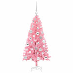 HKH Árvore de Natal com 150 Leds com Suporte Rosa em PVC