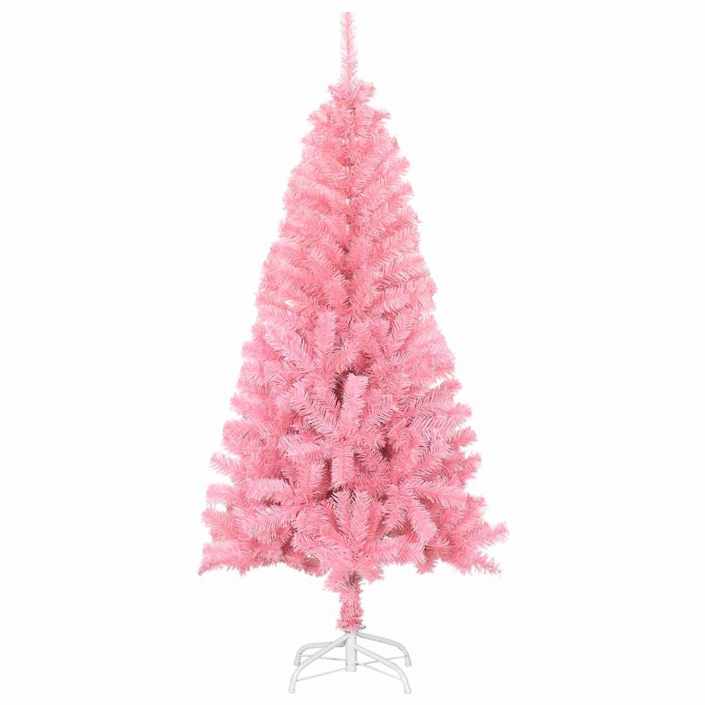 HKH Árvore de Natal com 150 Leds com Suporte Rosa em PVC