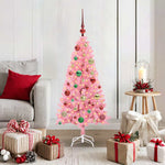 HKH Árvore de Natal com 150 Leds com Suporte Rosa em PVC