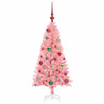 HKH Árvore de Natal com 150 Leds com Suporte Rosa em PVC