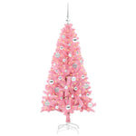 HKH Árvore de Natal com 150 Leds com Suporte Rosa em PVC