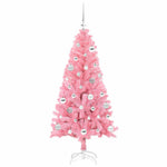 HKH Árvore de Natal com 150 Leds com Suporte Rosa em PVC