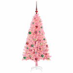 HKH Árvore de Natal com 150 Leds com Suporte Rosa em PVC