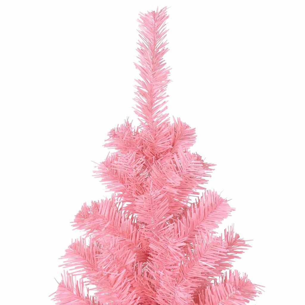 HKH Árvore de Natal com 300 Leds com Suporte Rosa em PVC