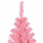 HKH Árvore de Natal com 300 Leds com Suporte Rosa em PVC