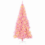 HKH Árvore de Natal com 300 Leds com Suporte Rosa em PVC