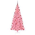 HKH Árvore de Natal com 300 Leds com Suporte Rosa em PVC