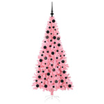 HKH Árvore de Natal com 300 Leds com Suporte Rosa em PVC