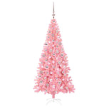 HKH Árvore de Natal com 300 Leds com Suporte Rosa em PVC