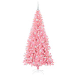 HKH Árvore de Natal com 300 Leds com Suporte Rosa em PVC