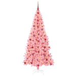 HKH Árvore de Natal com 300 Leds com Suporte Rosa em PVC