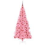 HKH Árvore de Natal com 300 Leds com Suporte Rosa em PVC
