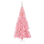 HKH Árvore de Natal com 300 Leds com Suporte Rosa em PVC