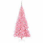 HKH Árvore de Natal com 300 Leds com Suporte Rosa em PVC