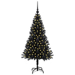 HKH Árvore de Natal com 150 Leds com Suporte Preto em PVC