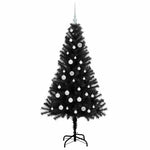 HKH Árvore de Natal com 150 Leds com Suporte Preto em PVC