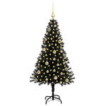 HKH Árvore de Natal com 150 Leds com Suporte Preto em PVC
