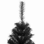 HKH Árvore de Natal com 150 Leds com Suporte Preto em PVC