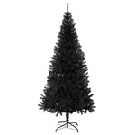HKH Árvore de Natal com 300 Leds com Suporte Preto em PVC