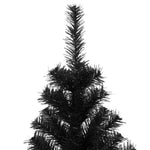 HKH Árvore de Natal com 300 Leds com Suporte Preto em PVC